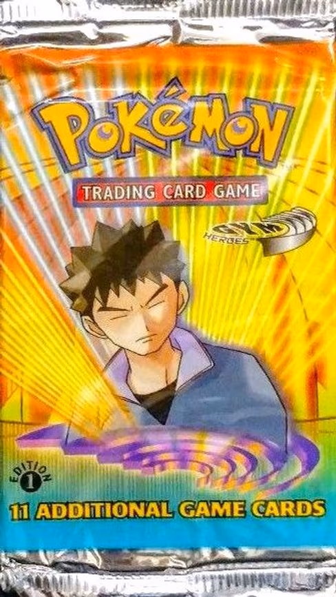 Gym Heroes Booster Pack [1st Edition]