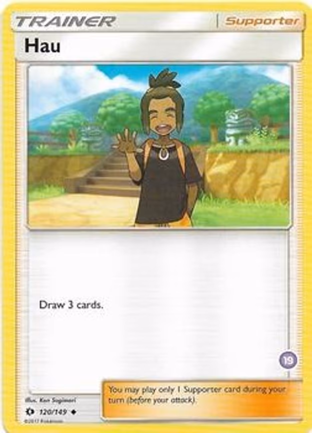 Hau (19) (Alolan Sandslash Half-Deck) - Uncommon (120/149)