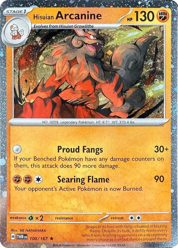 Hisuian Arcanine