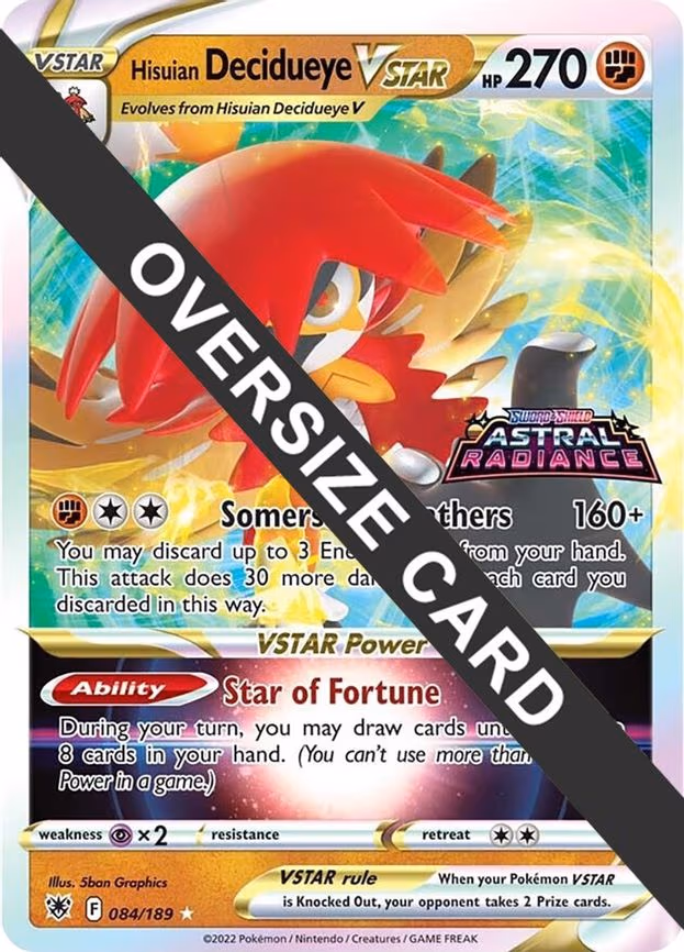 Hisuian Decidueye VSTAR - Promo (084/189)