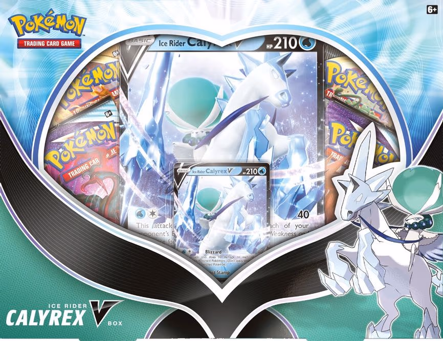 Ice Rider Calyrex V Box