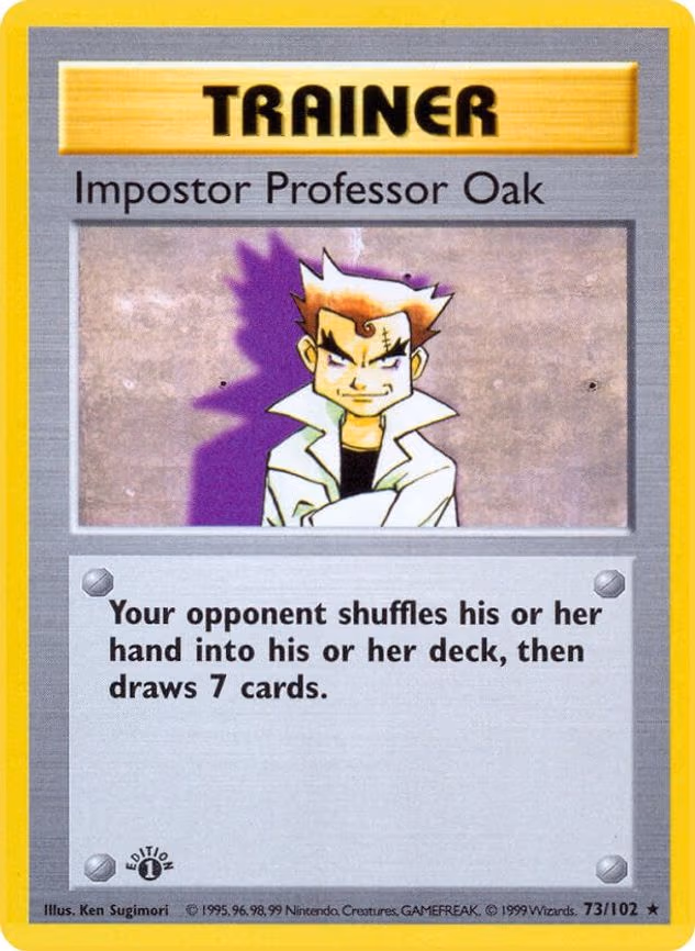 Impostor Professor Oak