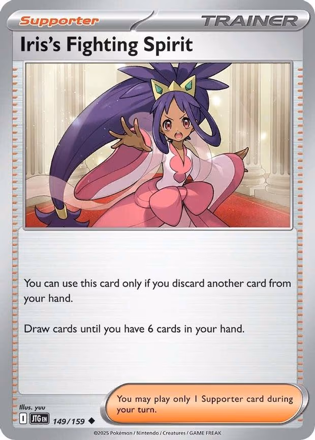 Iris's Fighting Spirit