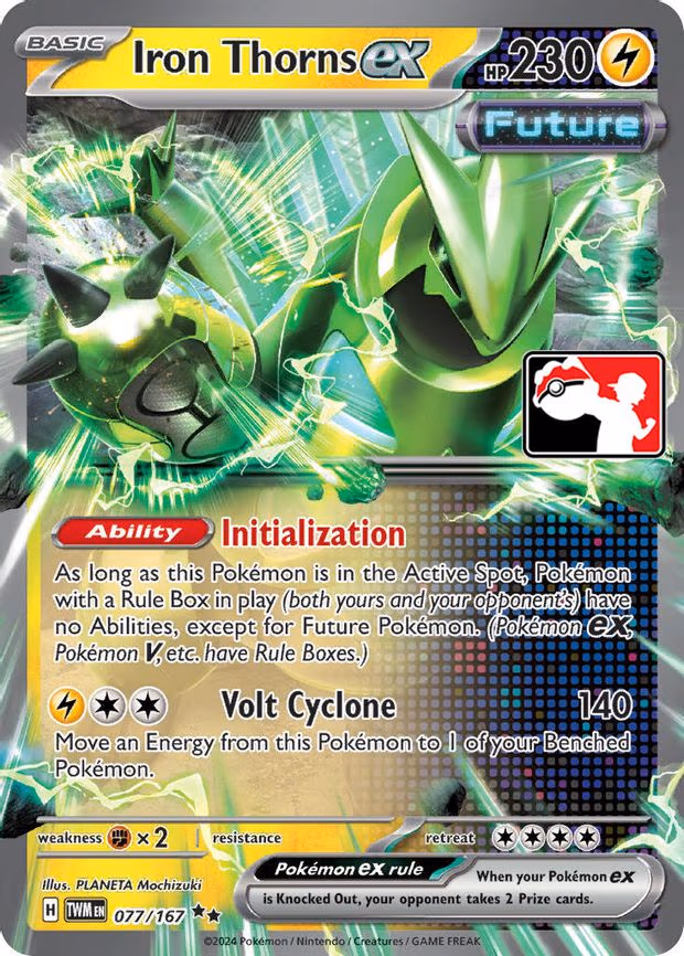 Iron Thorns ex - Double Rare (077/167)