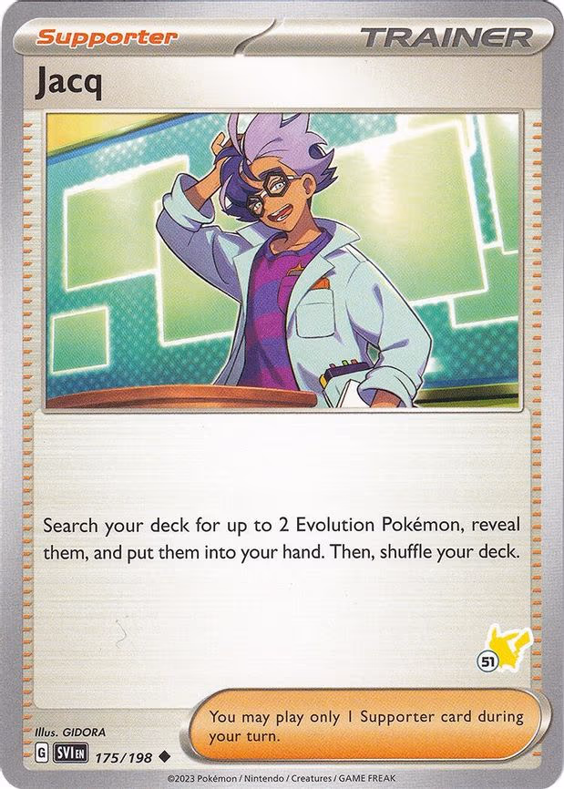 Jacq - Pikachu 51 - Uncommon (175/198)