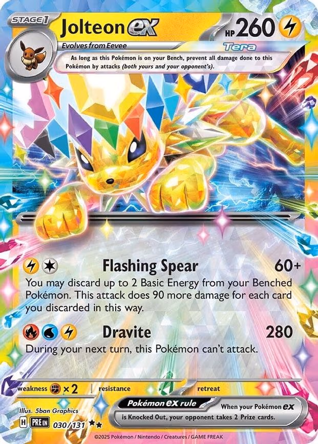 Jolteon ex - Double Rare (030/131)