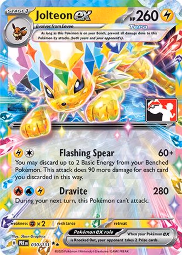 Jolteon ex - Double Rare (030/131)
