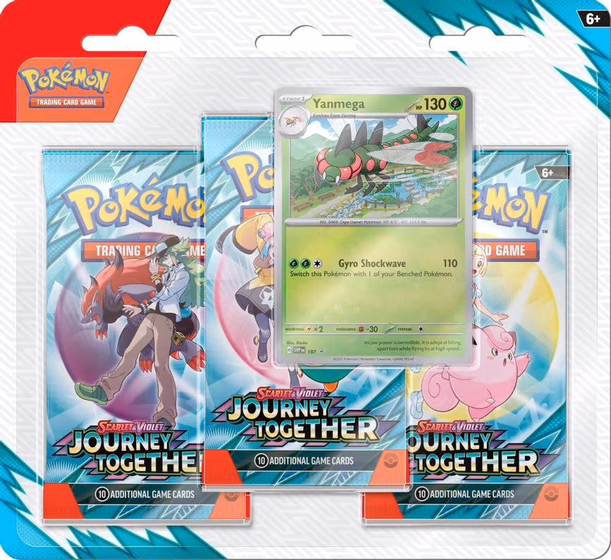 Journey Together 3 Pack Blister [Yanmega]