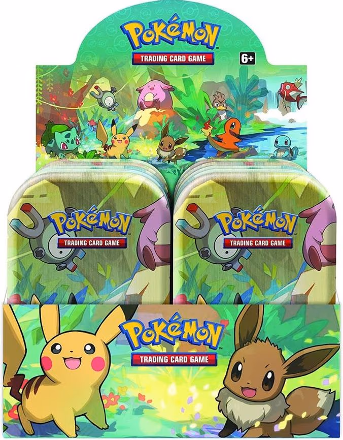 Kanto Friends Mini Tin Display