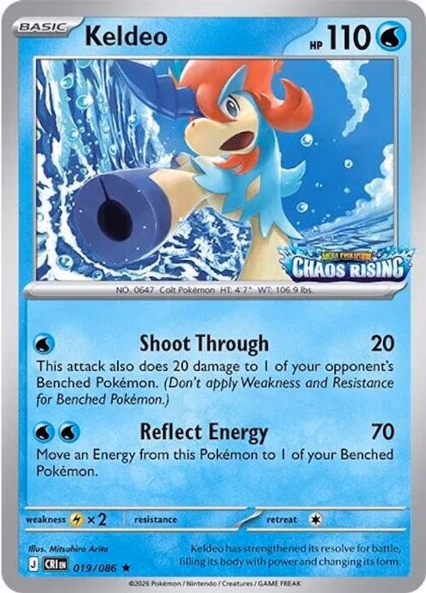 Keldeo - Rare (019/086)