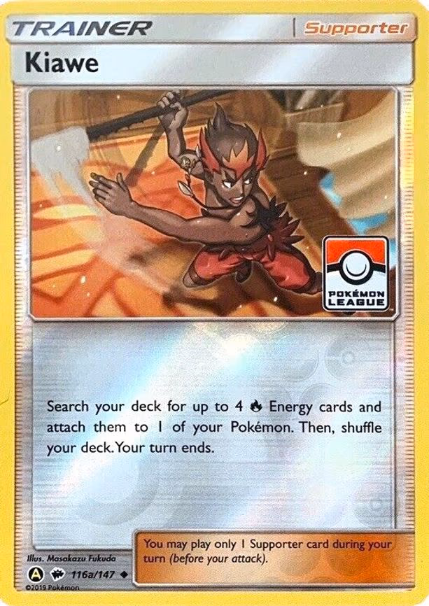 Kiawe - 116a/147 (Pokemon League) - Promo (116a/147)