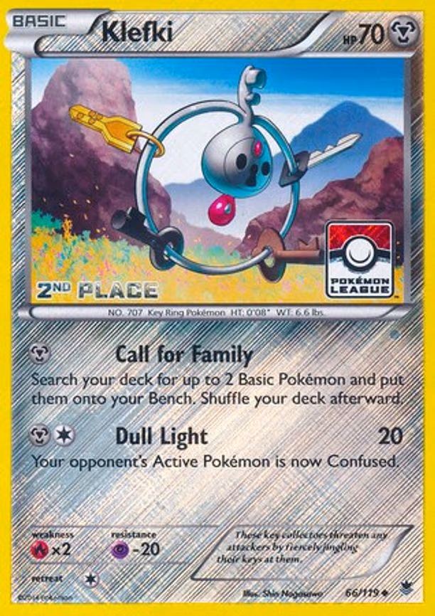 Klefki - 66/119 (Pokemon League)
