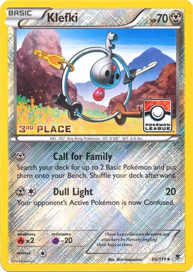 Klefki - 66/119 (Pokemon League)
