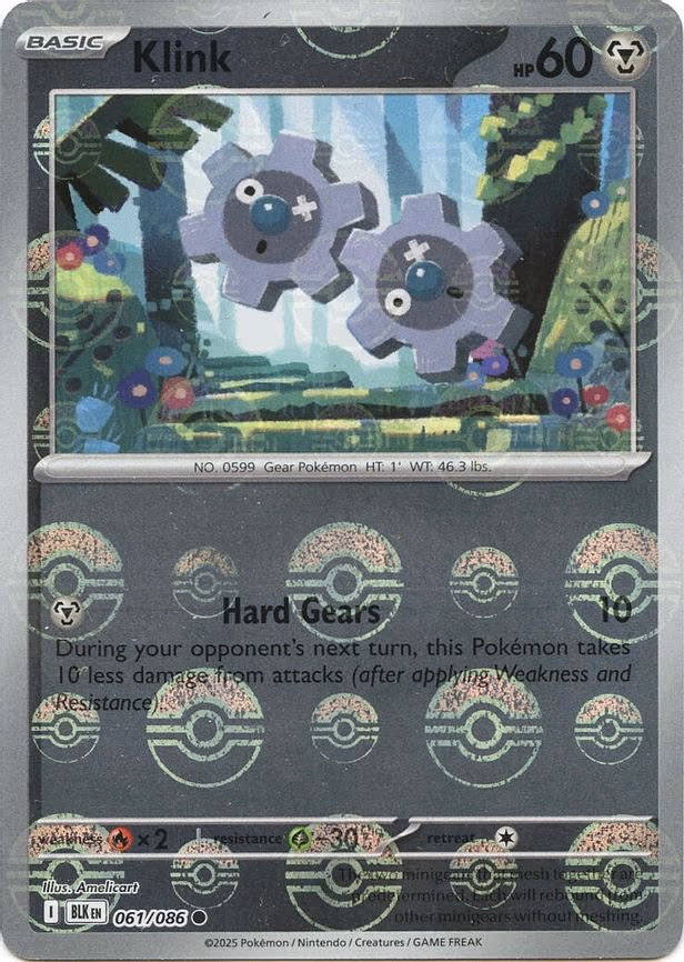 Klink (Poke Ball Pattern) - Common (061/086)