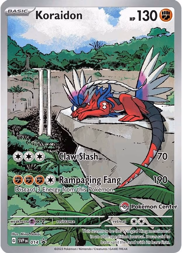 Koraidon - 014 (Pokemon Center Exclusive) - Promo (014)
