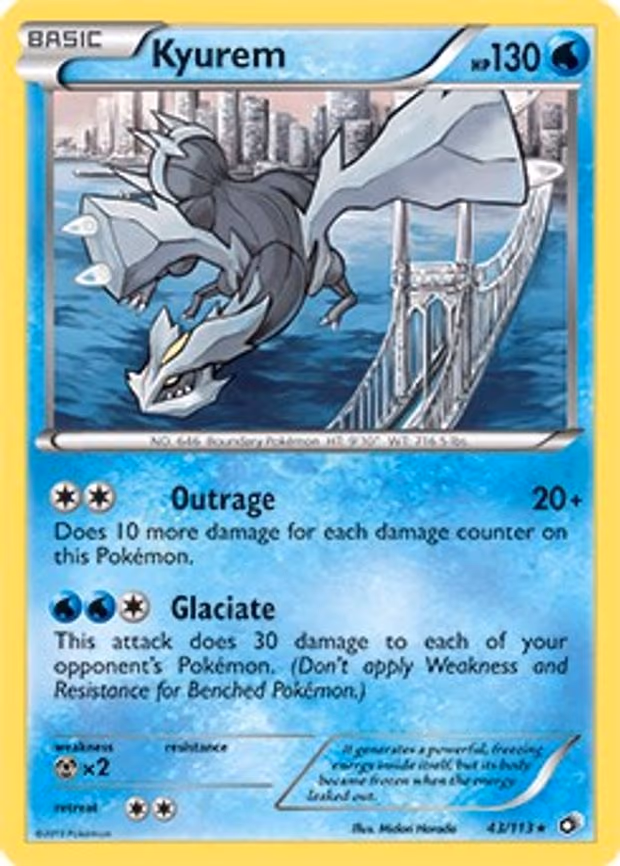 Kyurem 43/113 (BW Legendary Treasures) - Rare (043/113)