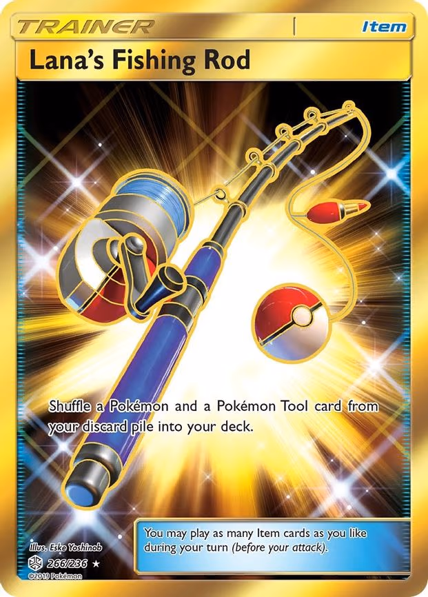 Lana's Fishing Rod - Secret Rare (266/236)