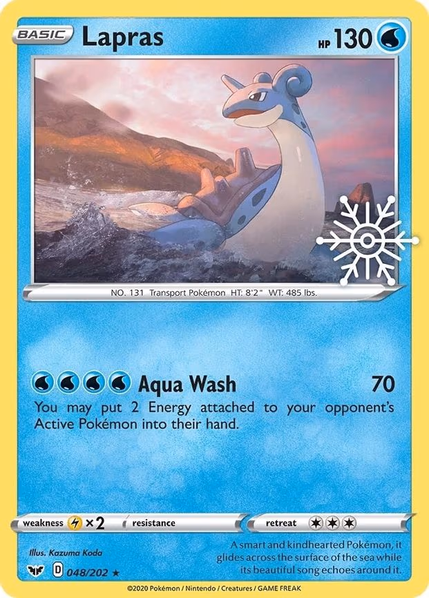 Lapras - 048/202 (Holiday Calendar) - Promo (048/202)