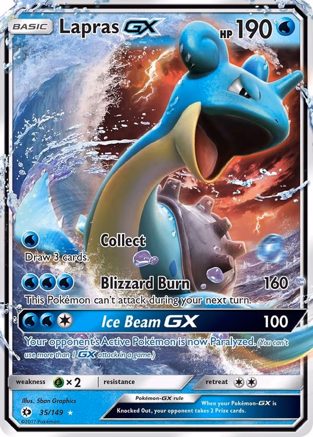 Lapras GX - Ultra Rare (35/149)
