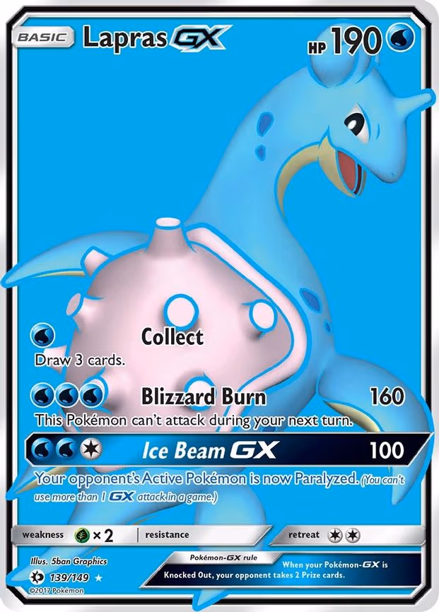 Lapras GX - Ultra Rare (139/149)