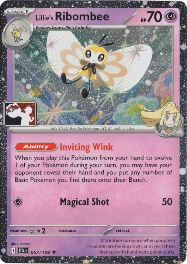 Lillie's Ribombee - Rare (067/159)