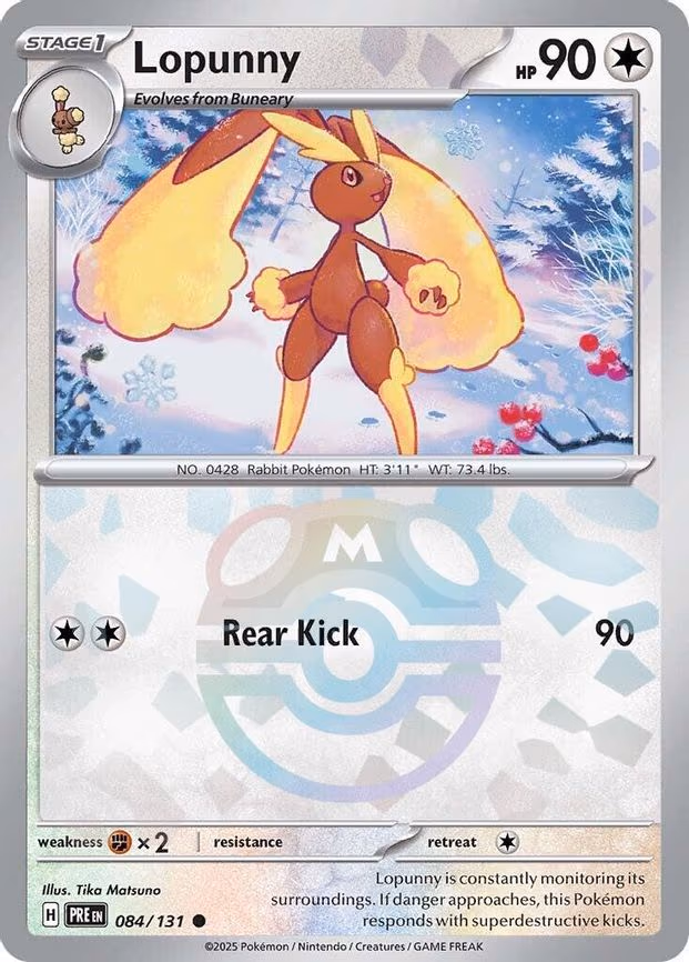Lopunny (Master Ball Pattern) - Common (084/131)