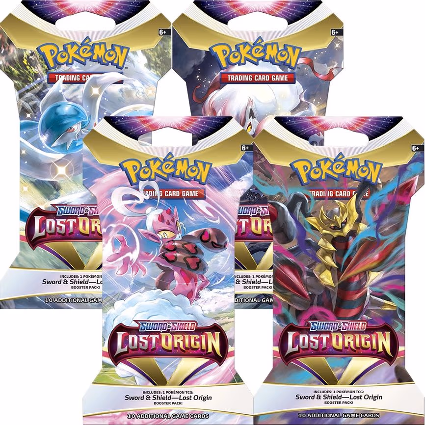 Lost Origin Sleeved Booster Pack Art Bundle [Set of 4]