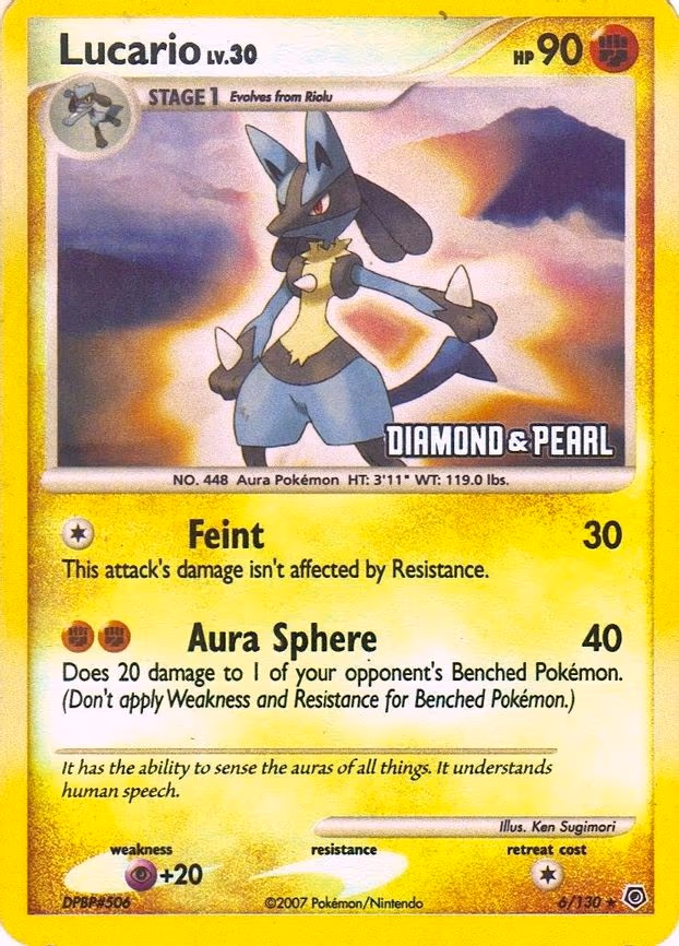 Lucario - 6/130 [Diamond & Pearl]