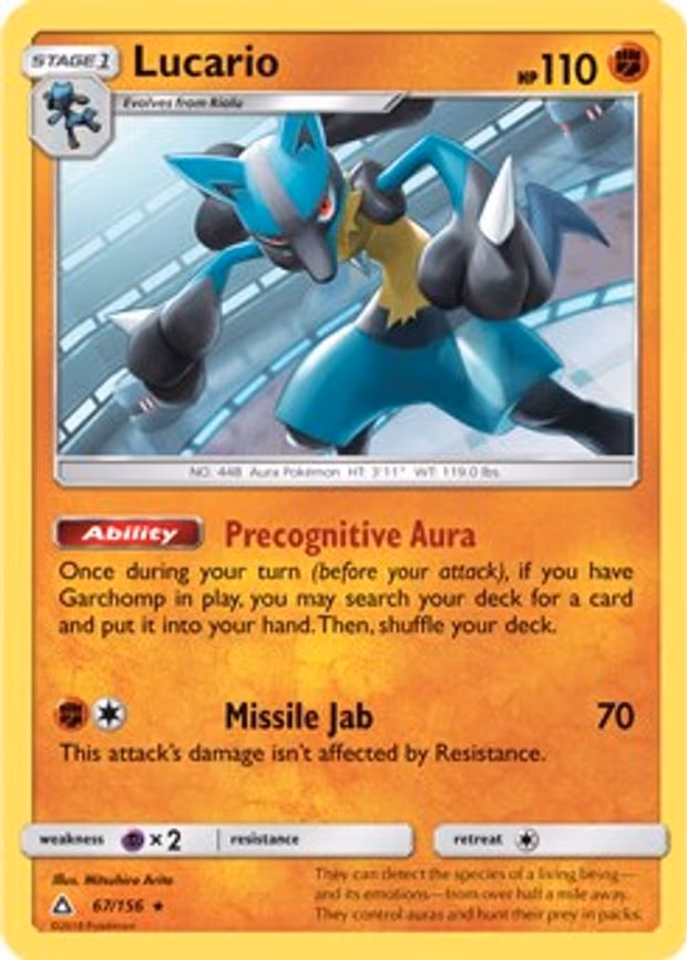 Lucario - Rare (067/156)
