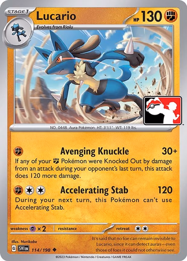 Lucario - Uncommon (114/198)