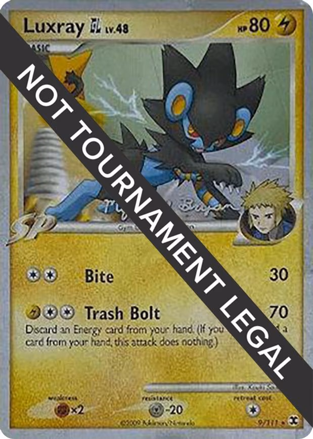 Luxray GL - 2010 (Mychael Bryan) - Rare (9/111)
