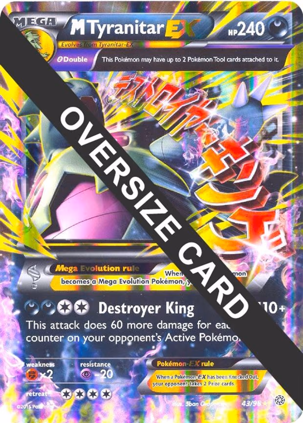 M Tyranitar EX - Promo (043/098)