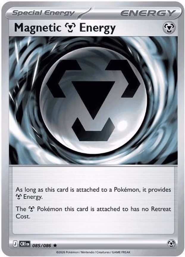 Magnetic Metal Energy - 085/086 (Non-Holo) - Rare (085/086)
