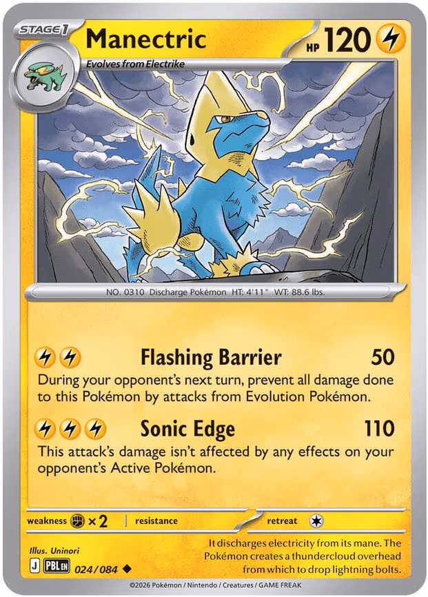 Manectric - Uncommon (024/084)