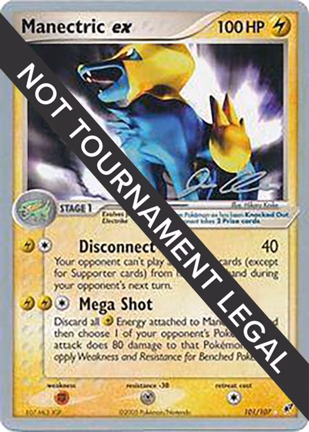 Manectric ex - 2006 (Jason Klaczynski) - Ultra Rare (101/107)