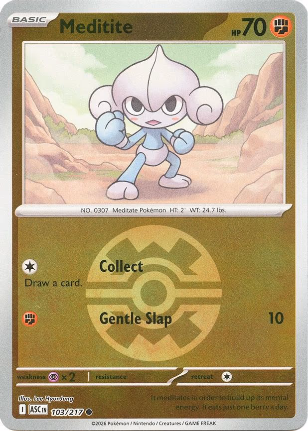 Meditite (Quick Ball) - Common (103/217)