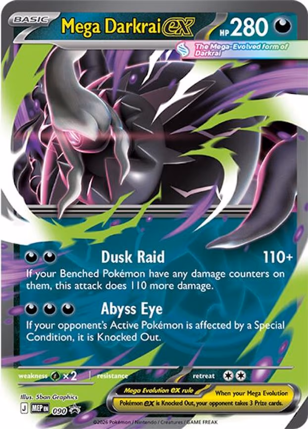 Mega Darkrai ex - Promo (090)