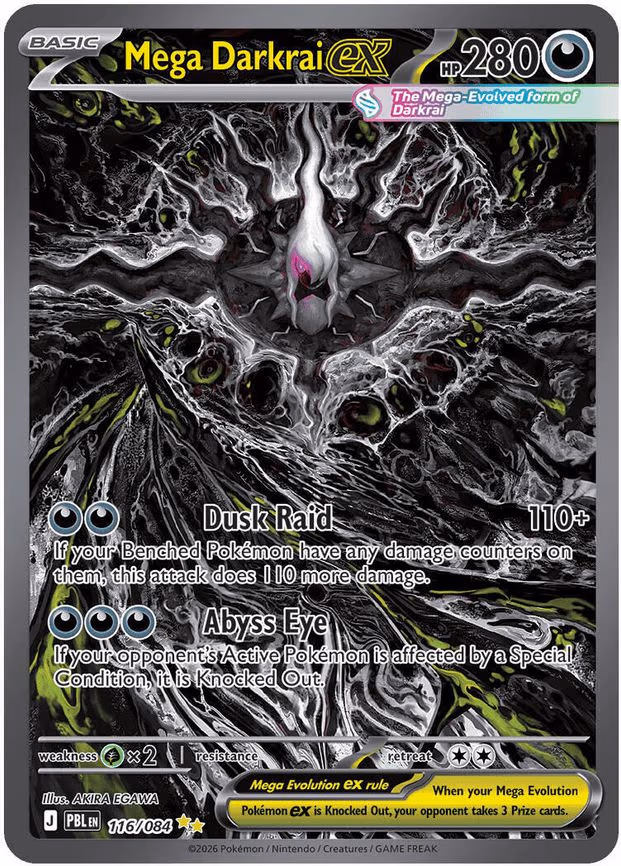 Mega Darkrai ex - Special Illustration Rare (116/084)