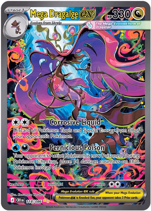 Mega Dragalge ex - Special Illustration Rare (118/086)