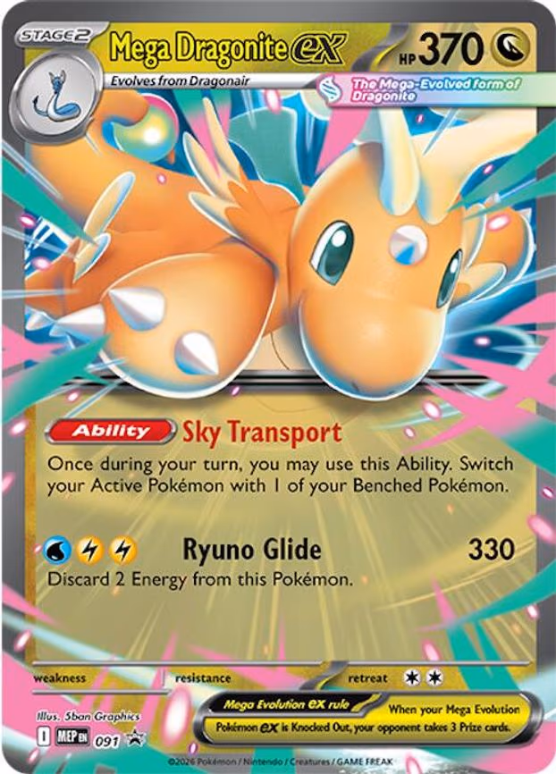 Mega Dragonite ex - Promo (091)