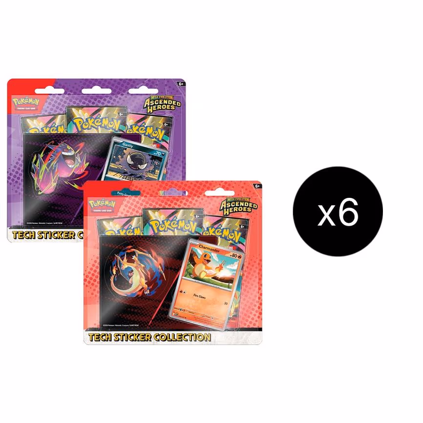 Mega Evolution: Ascended Heroes Tech Sticker Collection Case