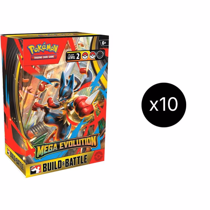 Mega Evolution Build & Battle Box Display