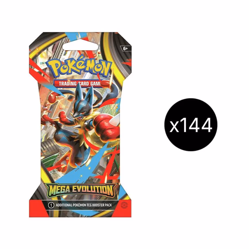 Mega Evolution Sleeved Booster Case