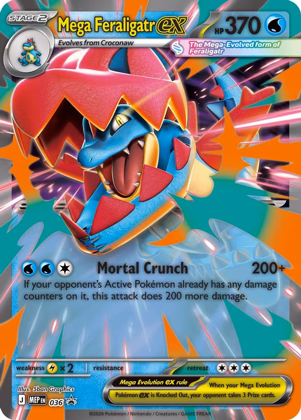 Mega Feraligatr ex