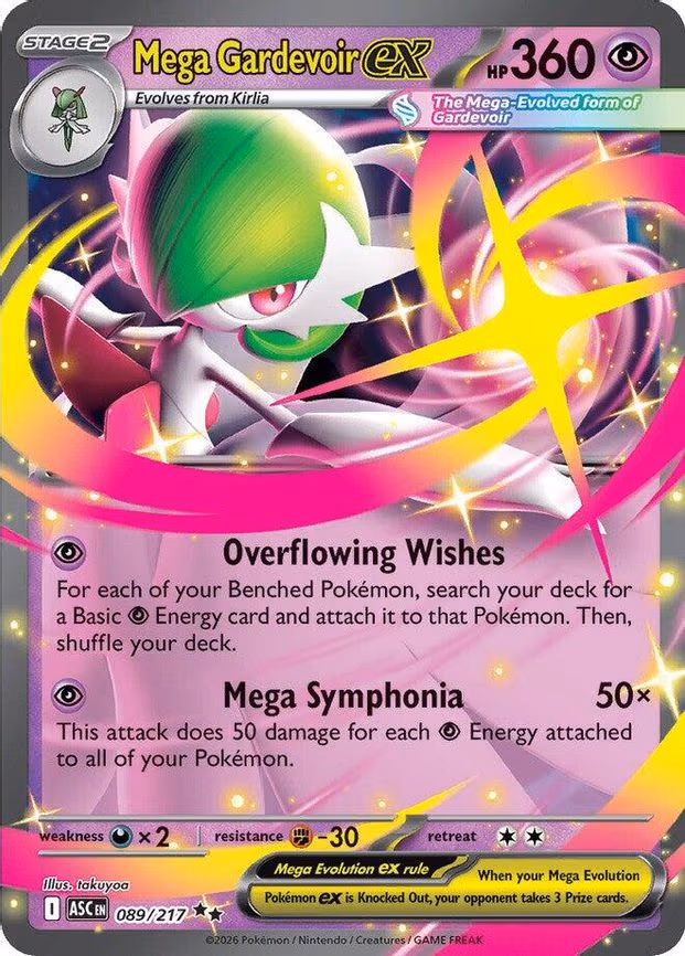 Mega Gardevoir ex - Double Rare (089/217)
