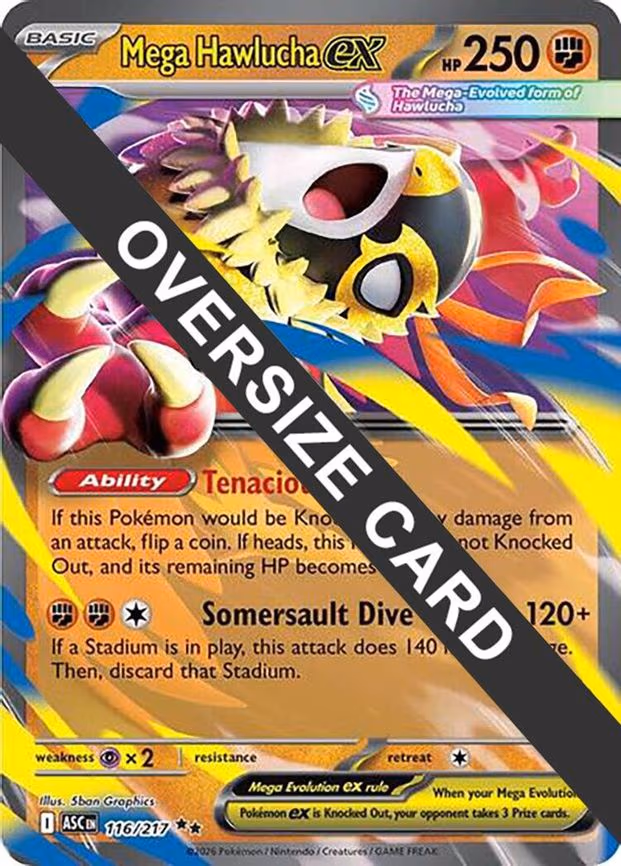 Mega Hawlucha ex - Double Rare (116/217)