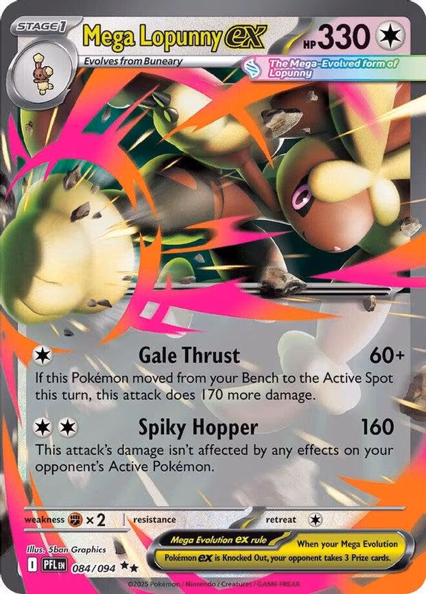 Mega Lopunny ex - Double Rare (084/094)