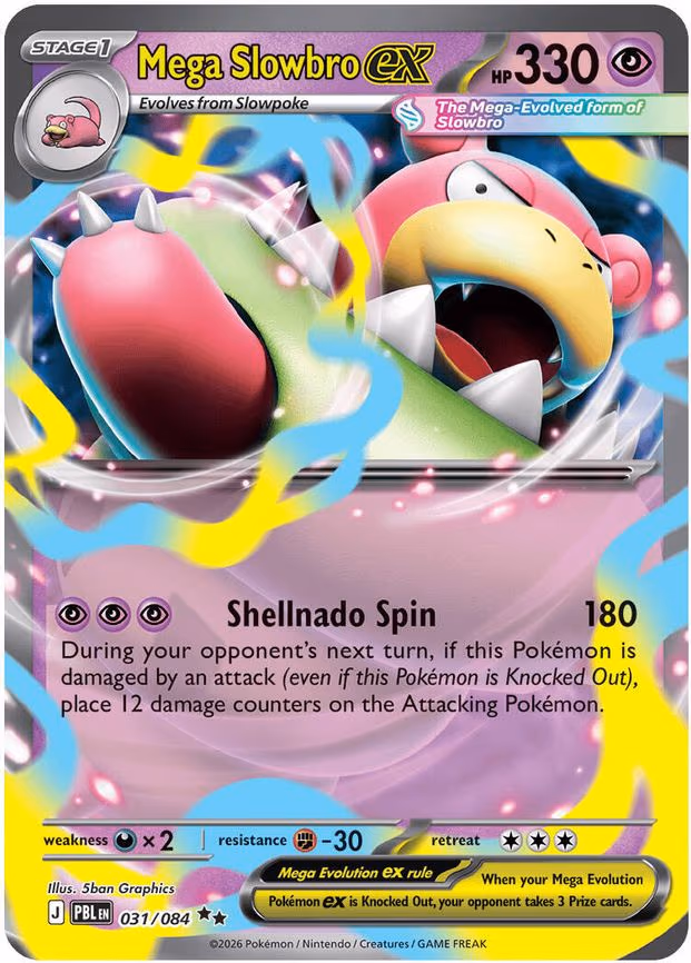 Mega Slowbro ex - Double Rare (031/084)