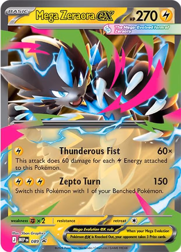 Mega Zeraora ex - Promo (089)