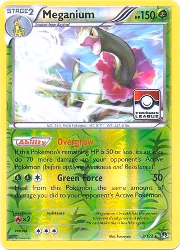 Meganium - 3/122 (Pokemon League) - Promo (003/122)